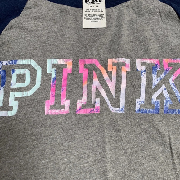 Victoria secret pink size xs shirt - Picture 2 of 4